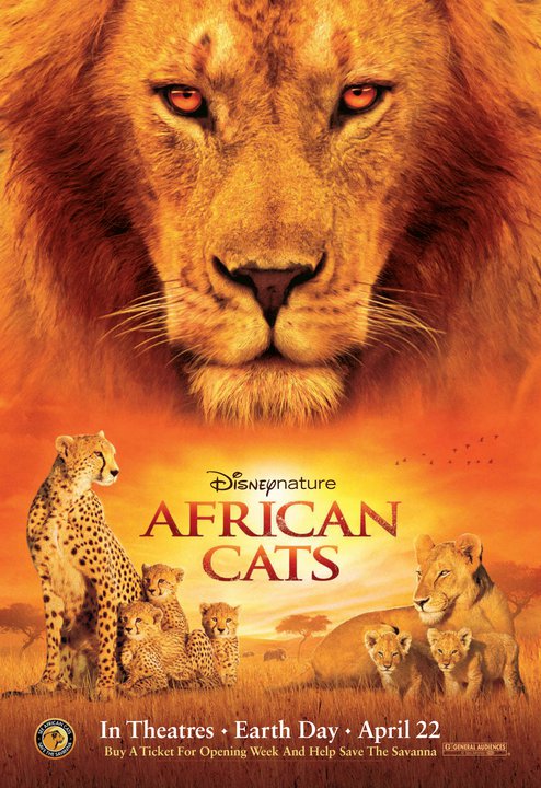 african cats trailer. “African Cats” Will Debut